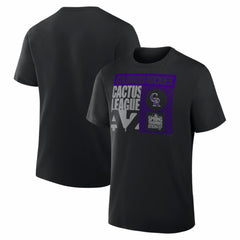 Colorado Rockies 2026 Spring Training True Icon T-Shirt - Black