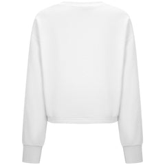 Cincinnati Reds Levelwear Women's Judd Cornerstone Cropped Sweatshirt - White