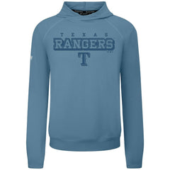 Texas Rangers Levelwear Mandate Tri-Blend Hoodie - Blue