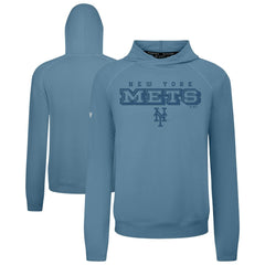 New York Mets Levelwear Mandate Tri-Blend Hoodie - Blue