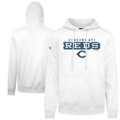 Cincinnati Reds Levelwear Podium Hoodie - White