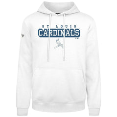 St. Louis Cardinals Levelwear Podium Hoodie - White