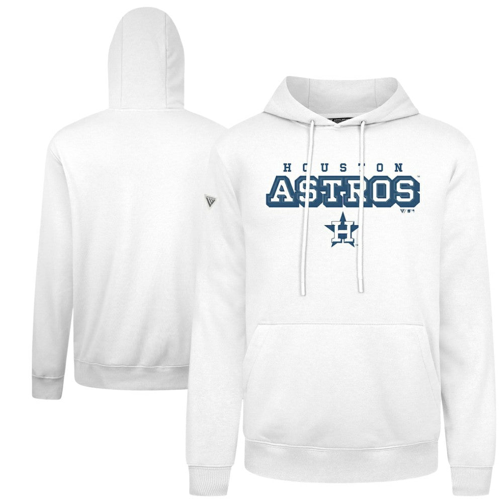 Houston Astros Levelwear Podium Hoodie - White
