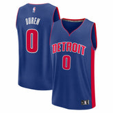 Jalen Duren Detroit Pistons Fast Break Replica Jersey sale - Icon Editi- Blue | Fanatics cheap