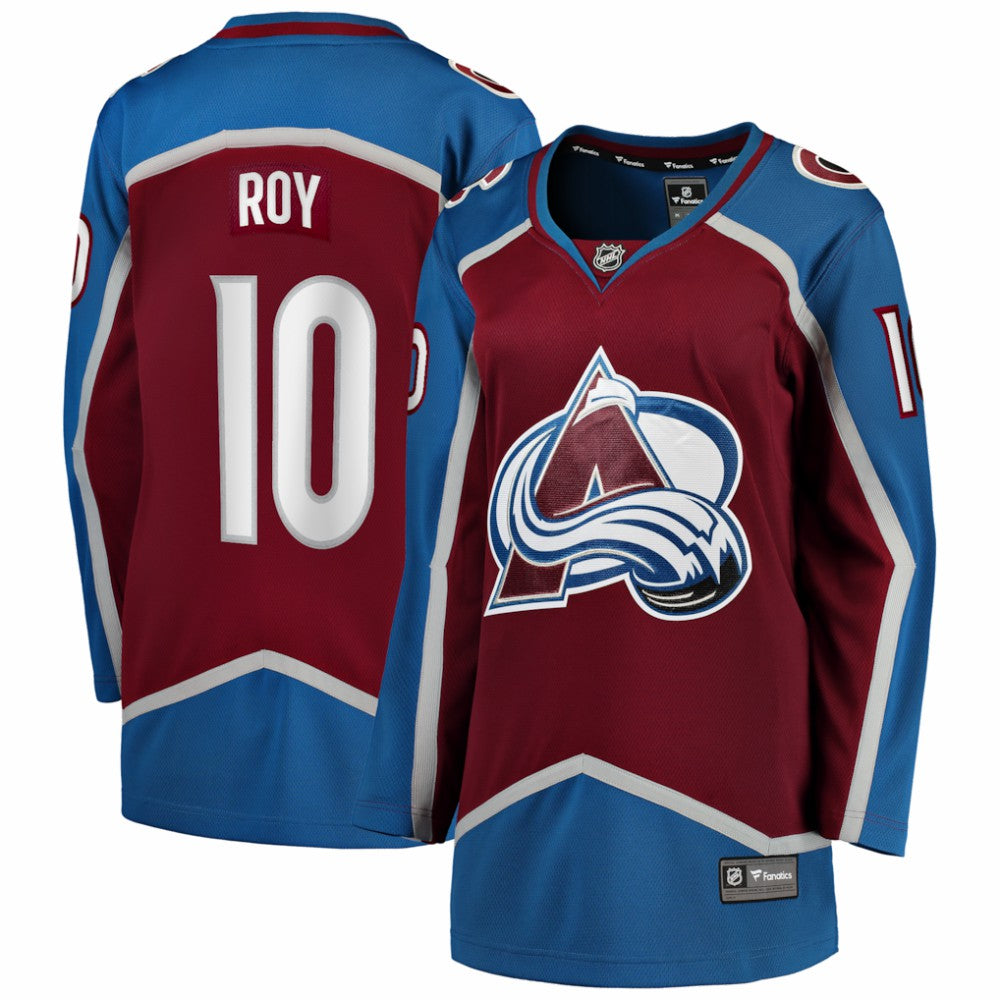 Nicolas Roy Colorado Avalanche Fanatics Women's Home Breakaway Jersey