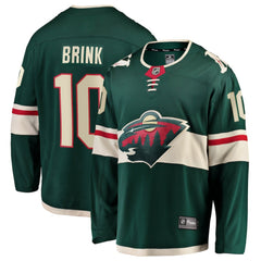 Bobby Brink Minnesota Wild Fanatics Home Breakaway Jersey