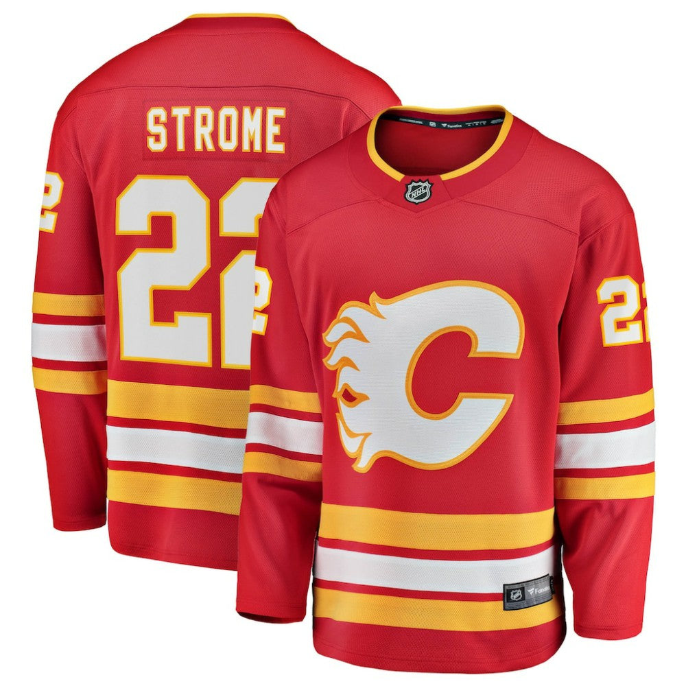Ryan Strome Calgary Flames Fanatics Home Breakaway Jersey