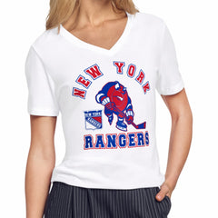 New York Rangers Starter Women's Tough Puck T-Shirt