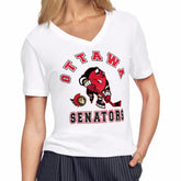 Ottawa Senators Starter Women's Tough Puck T-Shirt
