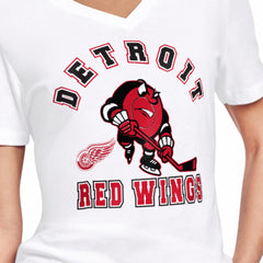 Detroit Red Wings Starter Women's Tough Puck T-Shirt