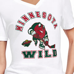 Minnesota Wild Starter Women's Tough Puck T-Shirt