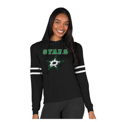 Dallas Stars Concepts Sport Women's Marathon Long-Sleeve Hooded T-Shirt