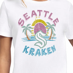 Seattle Kraken Starter Women's Tonal Beach T-Shirt