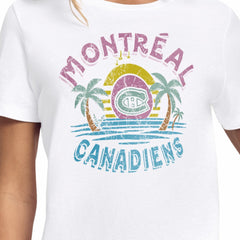 Montreal Canadiens Starter Women's Tonal Beach T-Shirt
