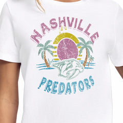 Nashville Predators Starter Women's Tonal Beach T-Shirt