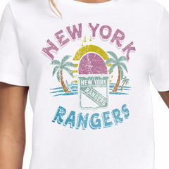 New York Rangers Starter Women's Tonal Beach T-Shirt