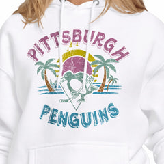 Pittsburgh Penguins Starter Women's Tonal Beach Hoodie