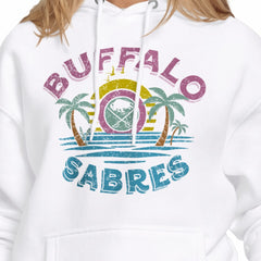 Buffalo Sabres Starter Women's Tonal Beach Hoodie