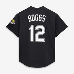 Wade Boggs Tampa Bay Rays Authentic Batting Practice Jersey - Black | Mitchell & Ness