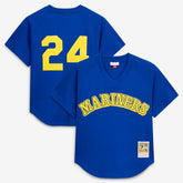 Ken Griffey Jr. Seattle Mariners Authentic Batting Practice Jersey - Royal | Mitchell & Ness