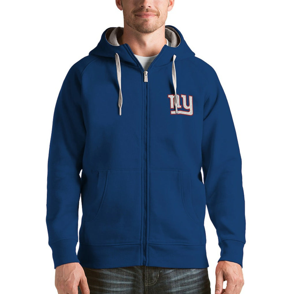 NFL New York Giants Antigua Victory Full-Zip Hoodie