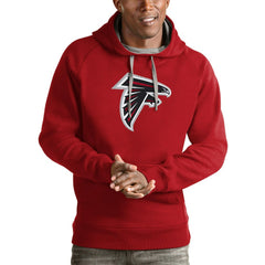 NFL Atlanta Falcons Antigua Victory Pullover Hoodie