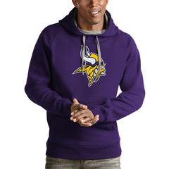 NFL Minnesota Vikings Antigua Victory Pullover Hoodie