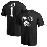 Brooklyn Nets #1 Dad T-Shirt - Black for sale