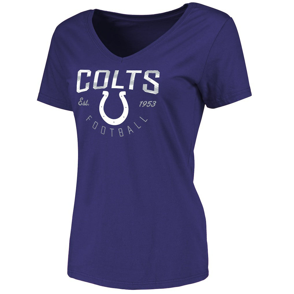 NFL Indianapolis Colts Women's Live For It V-Neck T-Shirt