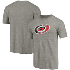 Carolina Hurricanes Distressed Team Logo Tri-Blend T-Shirt