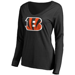 NFL Cincinnati Bengals Women's Primary Team Logo Long Sleeve T-Shirt