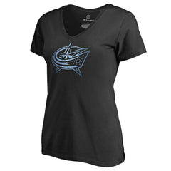 Columbus Blue Jackets Women's Pond Hockey T-Shirt