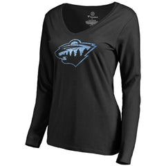 Minnesota Wild Women's Pond Hockey Long Sleeve T-Shirt