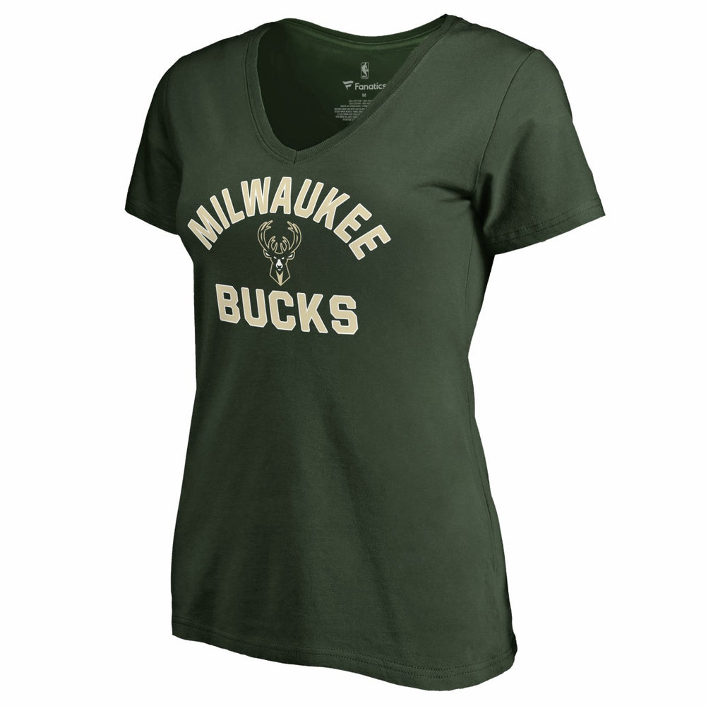 Milwaukee Bucks Women's Overtime T-Shirt - Green sale