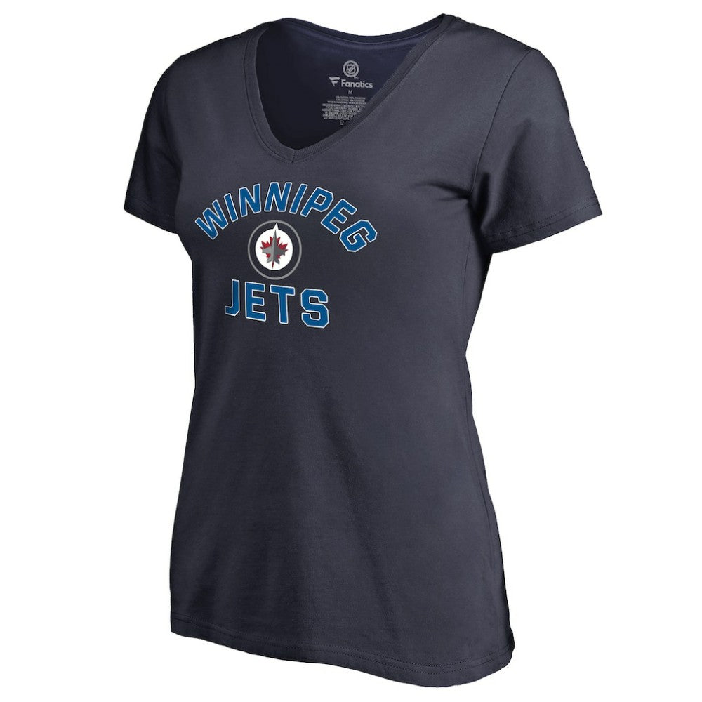 Winnipeg Jets Women's Overtime V-Neck T-Shirt
