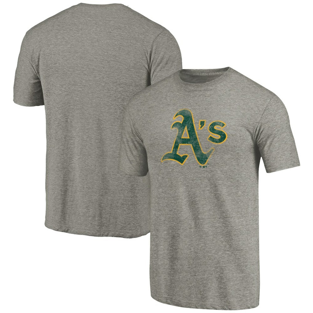 Athletics Distressed Team Tri-Blend T-Shirt - Ash