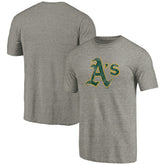 Athletics Distressed Team Tri-Blend T-Shirt - Ash
