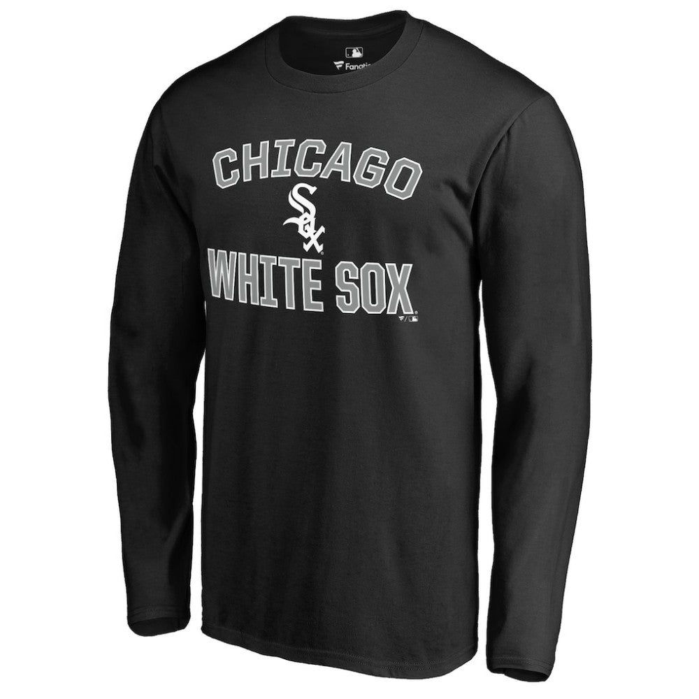 Chicago White Sox Victory Arch Long Sleeve T-Shirt - Black