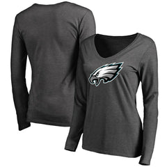 NFL Philadelphia Eagles Women's Team Logo Long Sleeve T-Shirt
