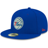 Philadelphia 76ers Team Color 59FIFTY Fitted Hat - Royal | New Era shop