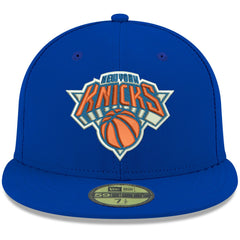 New York Knicks Team Color 59FIFTY Fitted Hat - Royal | New Era outlet
