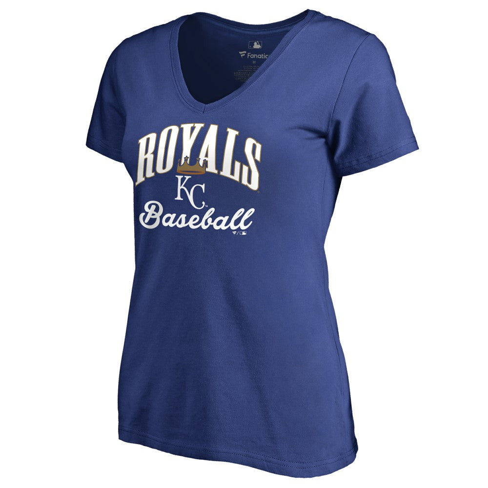 Kansas City Royals Women's Victory Script T-Shirt - Royal