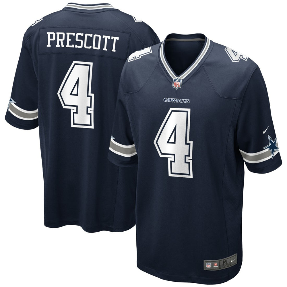 NFL Dallas Cowboys Dak Prescott Youth Game Jersey