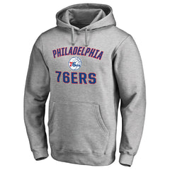 Philadelphia 76ers Victory Arch Pullover Hoodie - Ash shop
