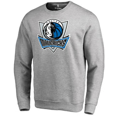 Dallas Mavericks Primary Logo Sweatshirt sale - Heathered Gray sale