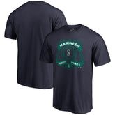 Seattle Mariners Police Badge T-Shirt - Navy