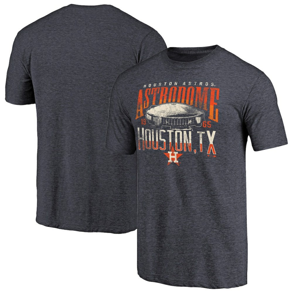 Houston Astros The Dome Hometown Tri-Blend T-Shirt - Navy