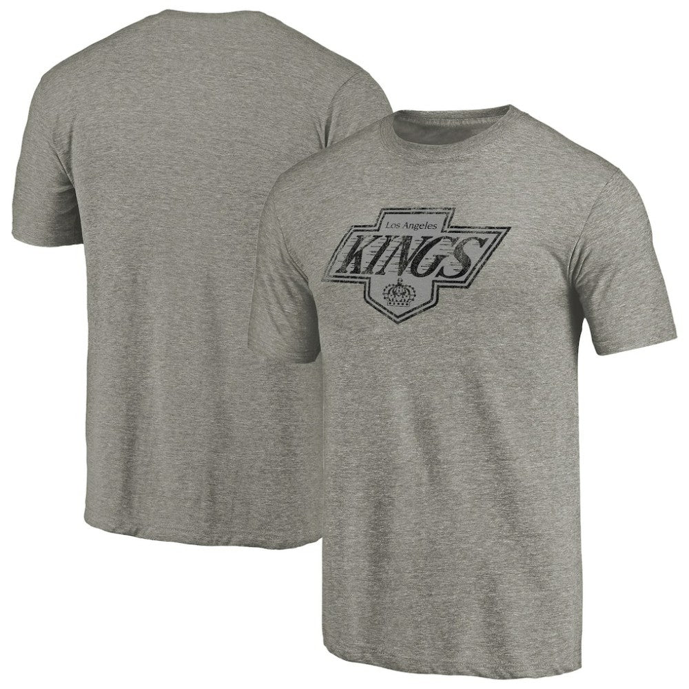 Los Angeles Kings Throwback Logo 1988-1989 Tri-Blend T-Shirt