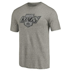 Los Angeles Kings Throwback Logo 1988-1989 Tri-Blend T-Shirt