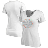 New York Islanders Women's Whiteout V-Neck T-Shirt